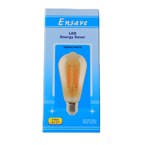 Ensave LED Energy Saver Warm Daylight 220-240V 6 Watt