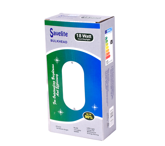 Savelite LED Oval Bulkhead 18W